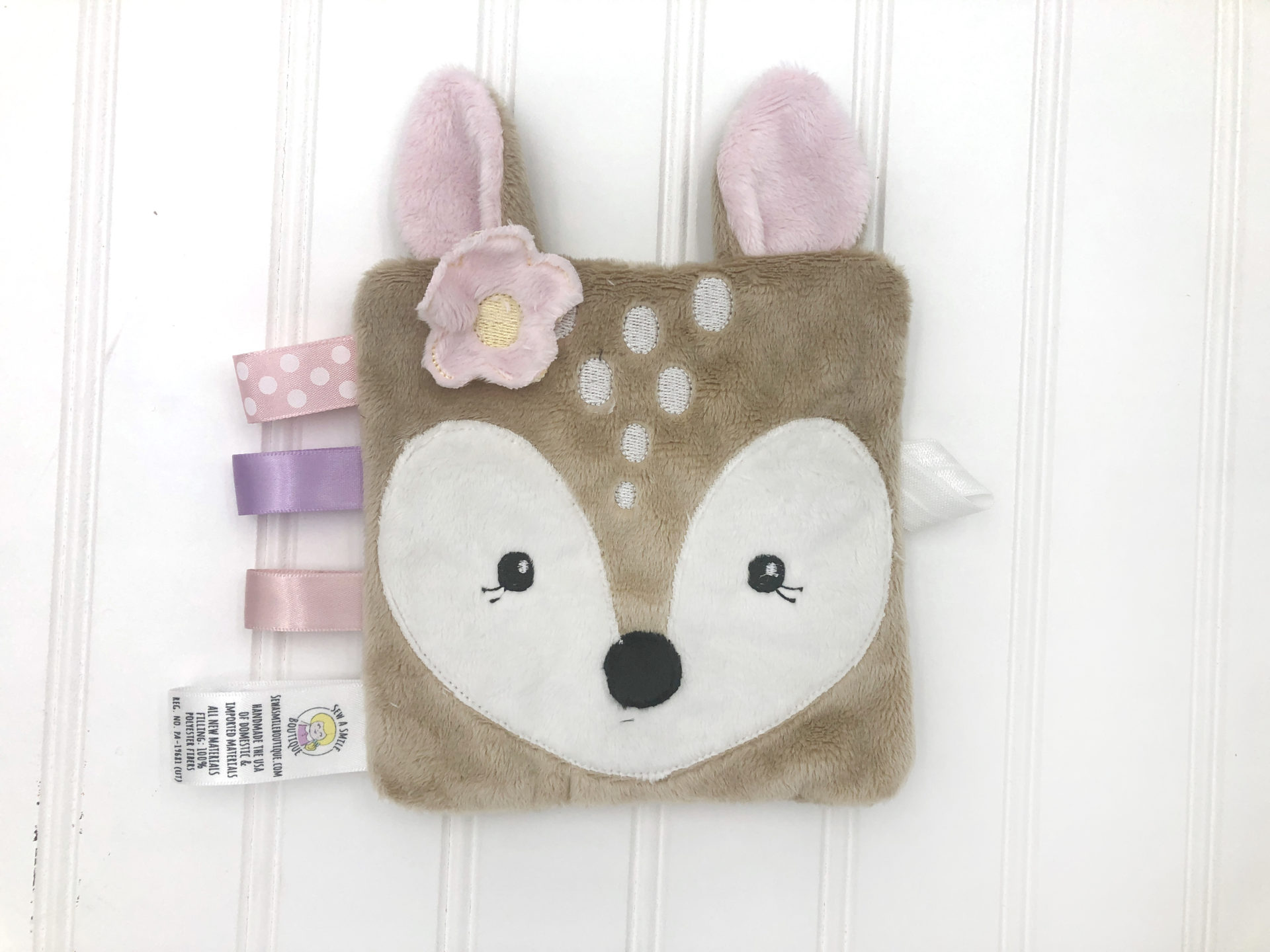 Fawn Crinkle Paper Toy for Baby – Sew A Smile Boutique