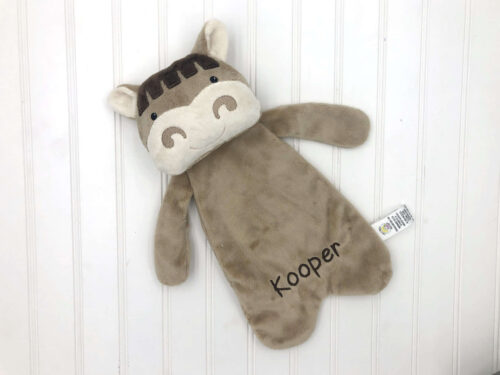Horse Personalized Baby Lovey
