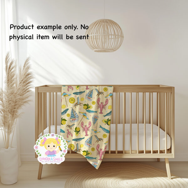 Amalfi Coast Seamless File - Yellow - Image 5