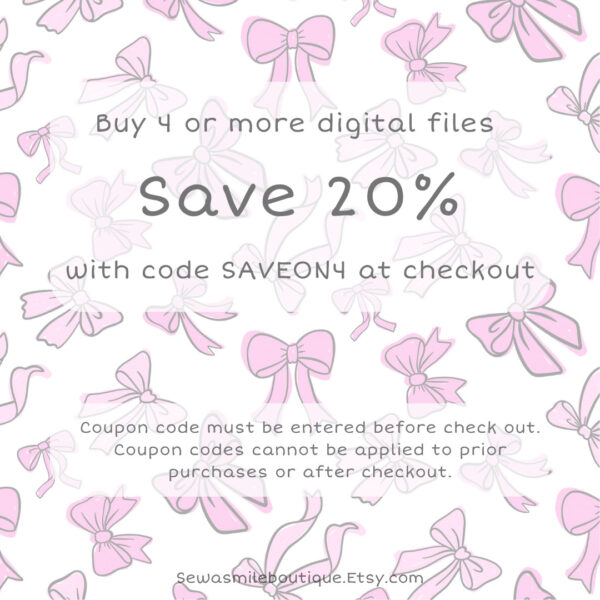 Coquette Bow- Messy PINK Seamless File - Image 10