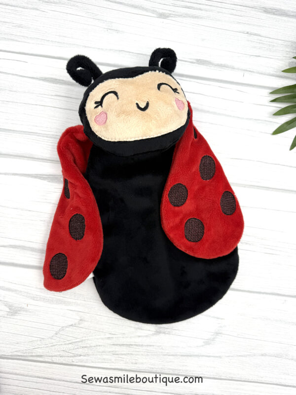 Lady Bug Personalized Baby Lovey - Image 8