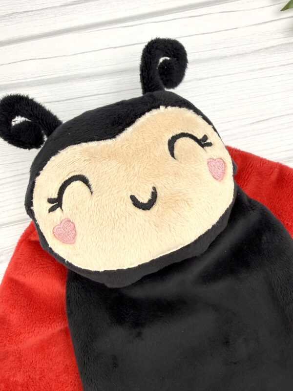 Lady Bug Personalized Baby Lovey - Image 5