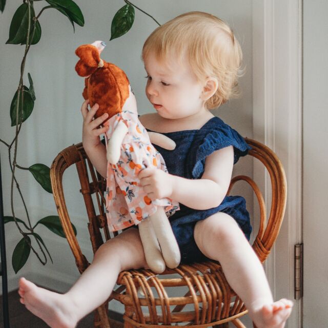 Simply adorable. 🥰

 #customdolls #personalizedgifts #heirloomdolls #plushdoll