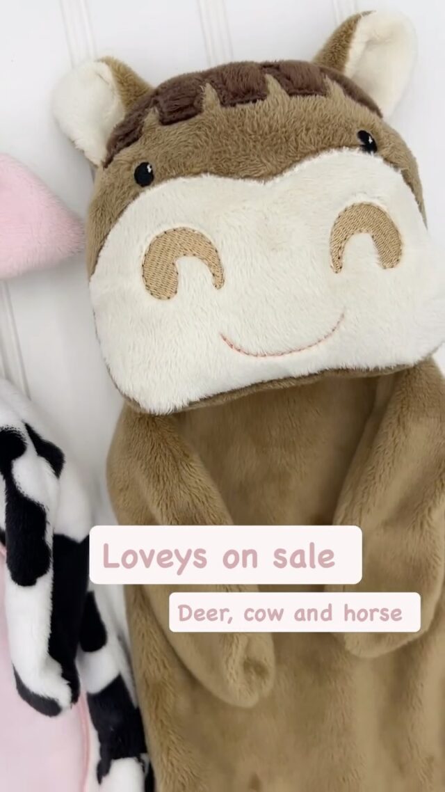 Did you see all the loveys that are on sale?  Checkout the Etsy shop for details #lovey #babygiftset