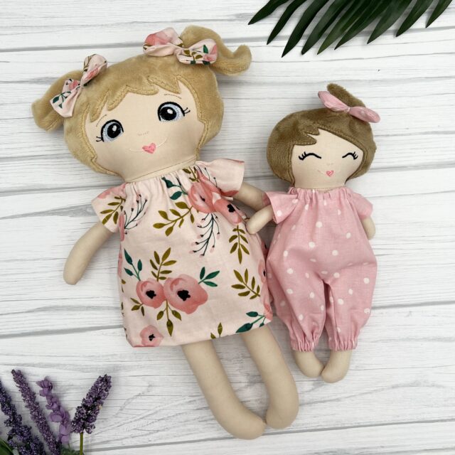 Another sister doll bundle. I love making these. #sistersforlife #bigsislittlesis