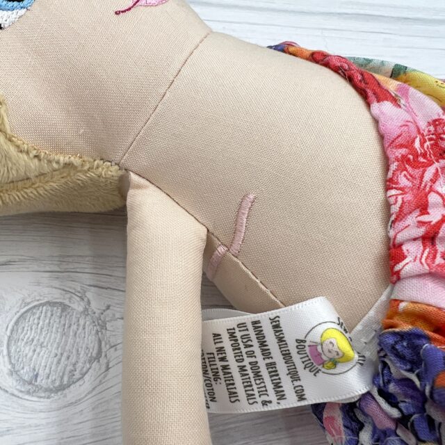 Heart surgery scar for this cute doll. #heartwarrior