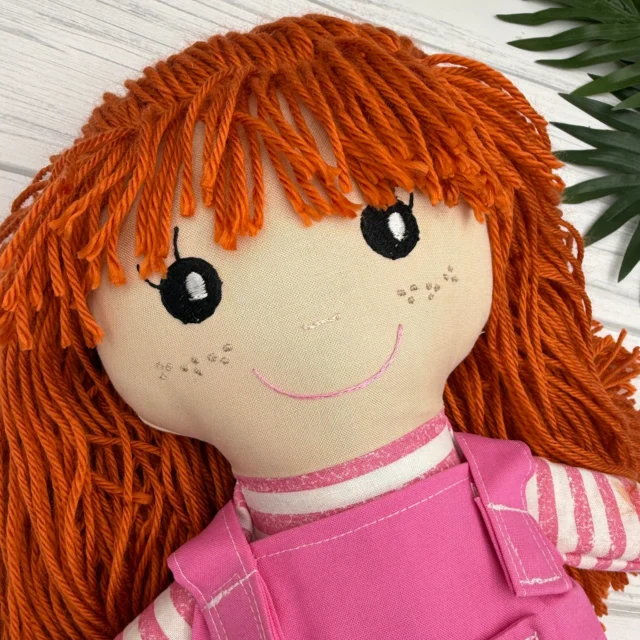 Yarn hair dolls are so FUN! This little cutie turned out so perfect. 

#customdoll  #yarnhairdoll #shopsmall #keepsakegifts #madebyhand #madeinutah #birthdaygiftsforgirls #plushdoll